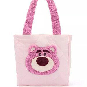 Lotso Plush Tote Bag - Disney Pixar Genuine Toy Story Cute Bag